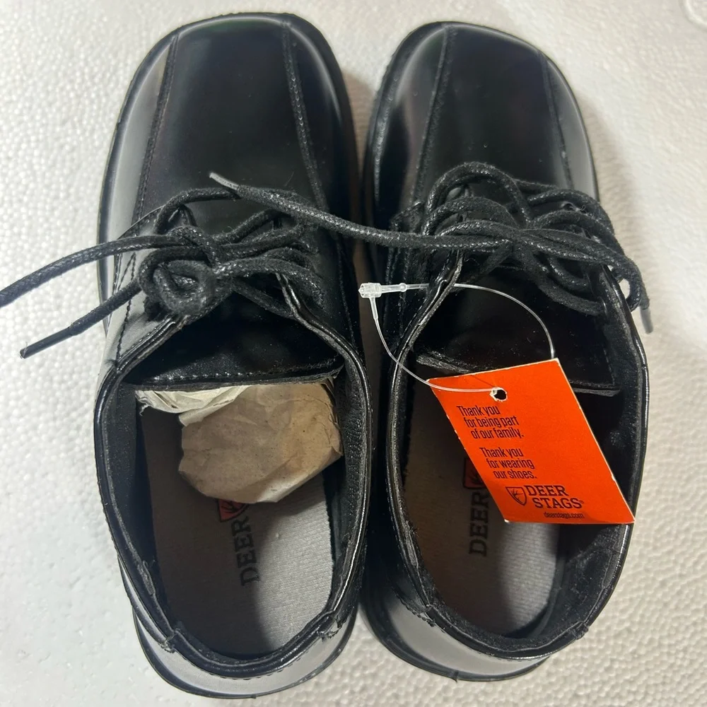 Deer Stags Gabe Kids Dress Shoes |‎ S.U.P.R.O Comfort Technology | Size 13.5M